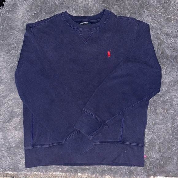 Polo Ralph Lauren Sweaters - navy polo by ralph lauren crew neck